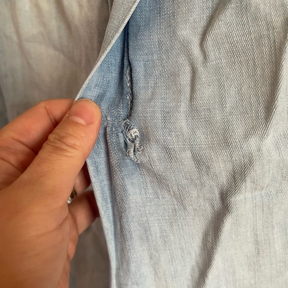 Cloth and Stone Jean dress chambray - Picture 3 of 5